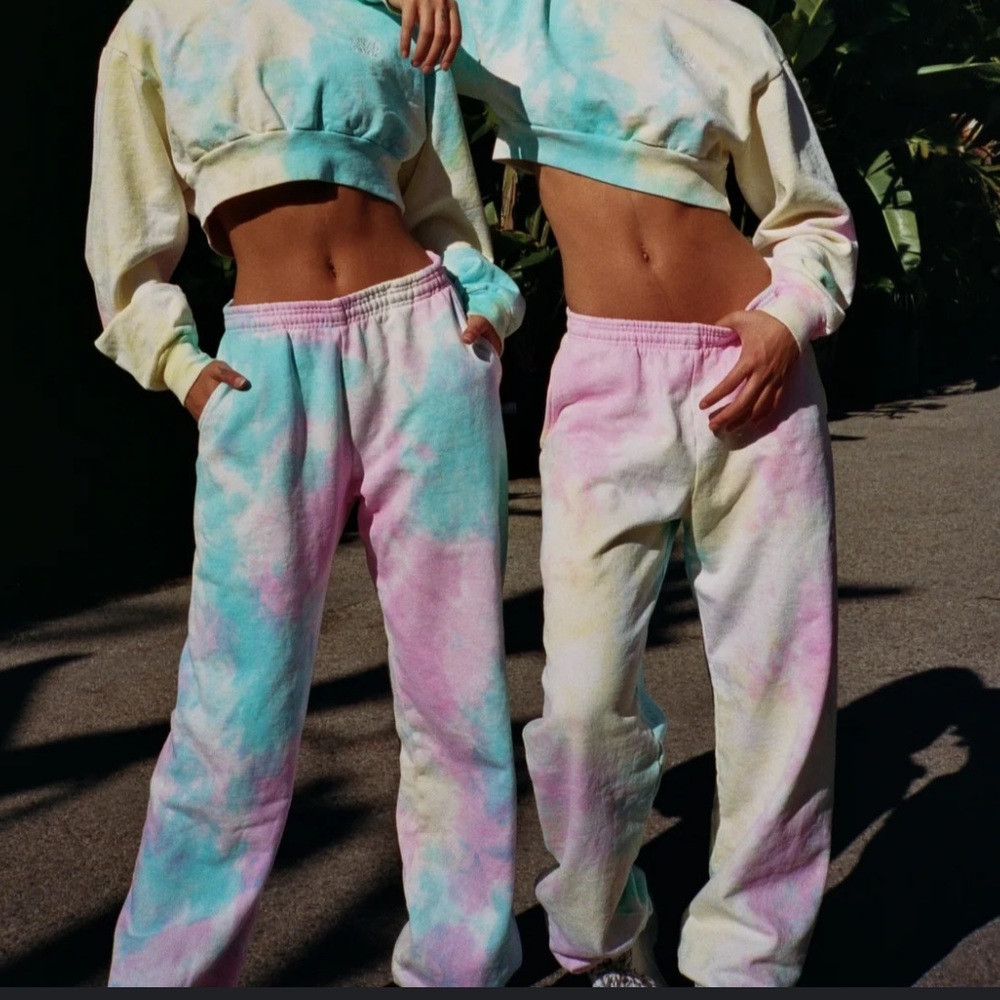 livin cool tie dye sweatpants